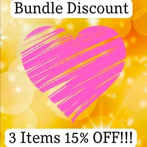Bundled discounts!!!